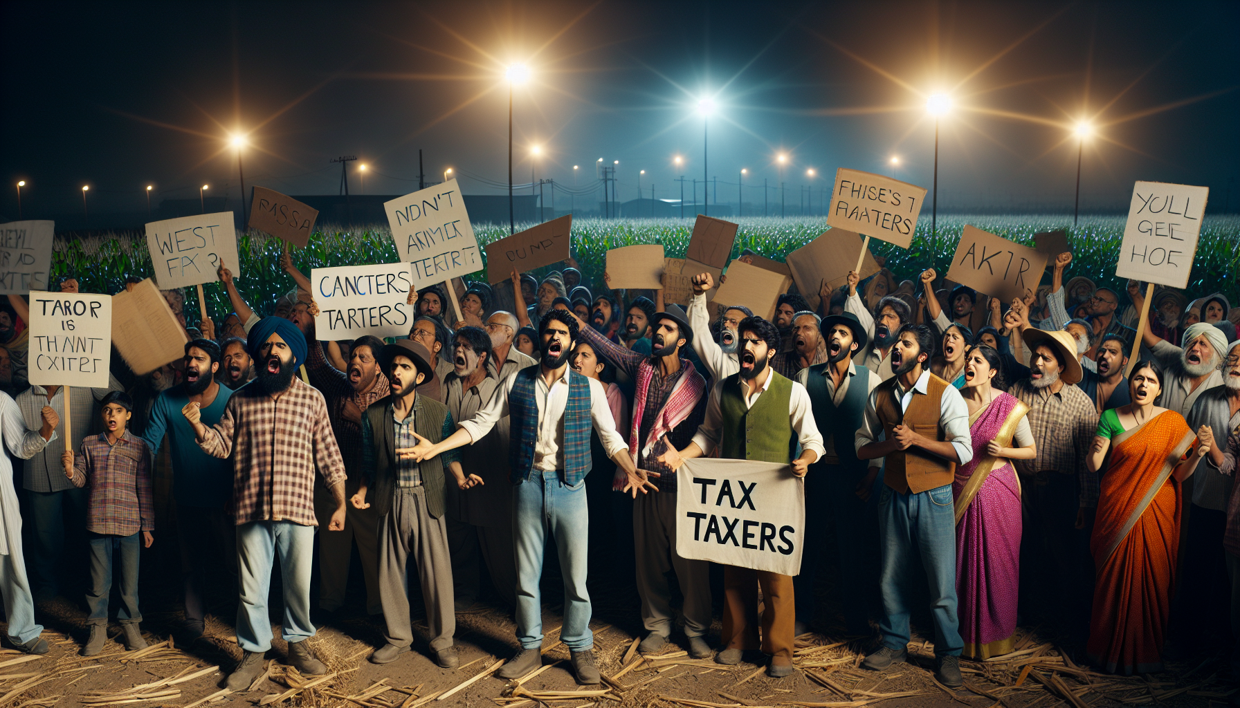 découvrez comment la hausse générale des prix déclenche une colère nocturne et provoque le blocage des centres des impôts, entraînant une réaction en chaîne dans toute la société.